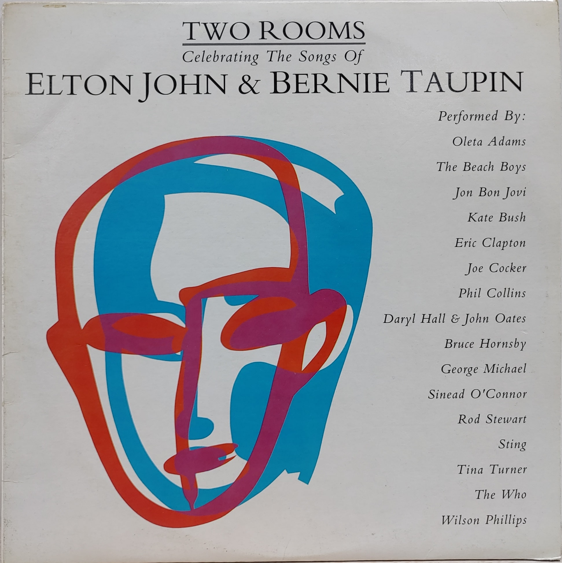 ELTON JOHN &amp; BERNIE TAUPIN / TWO ROOMS 2LP