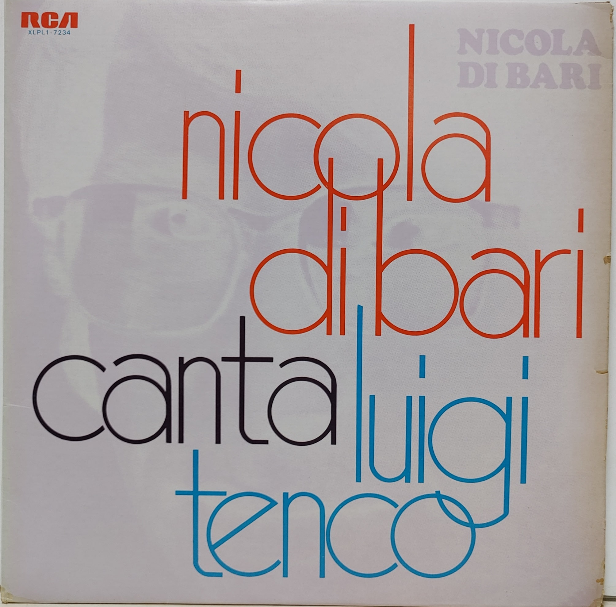 NICOLA DI BARI / CANTA LUIGI TENCO
