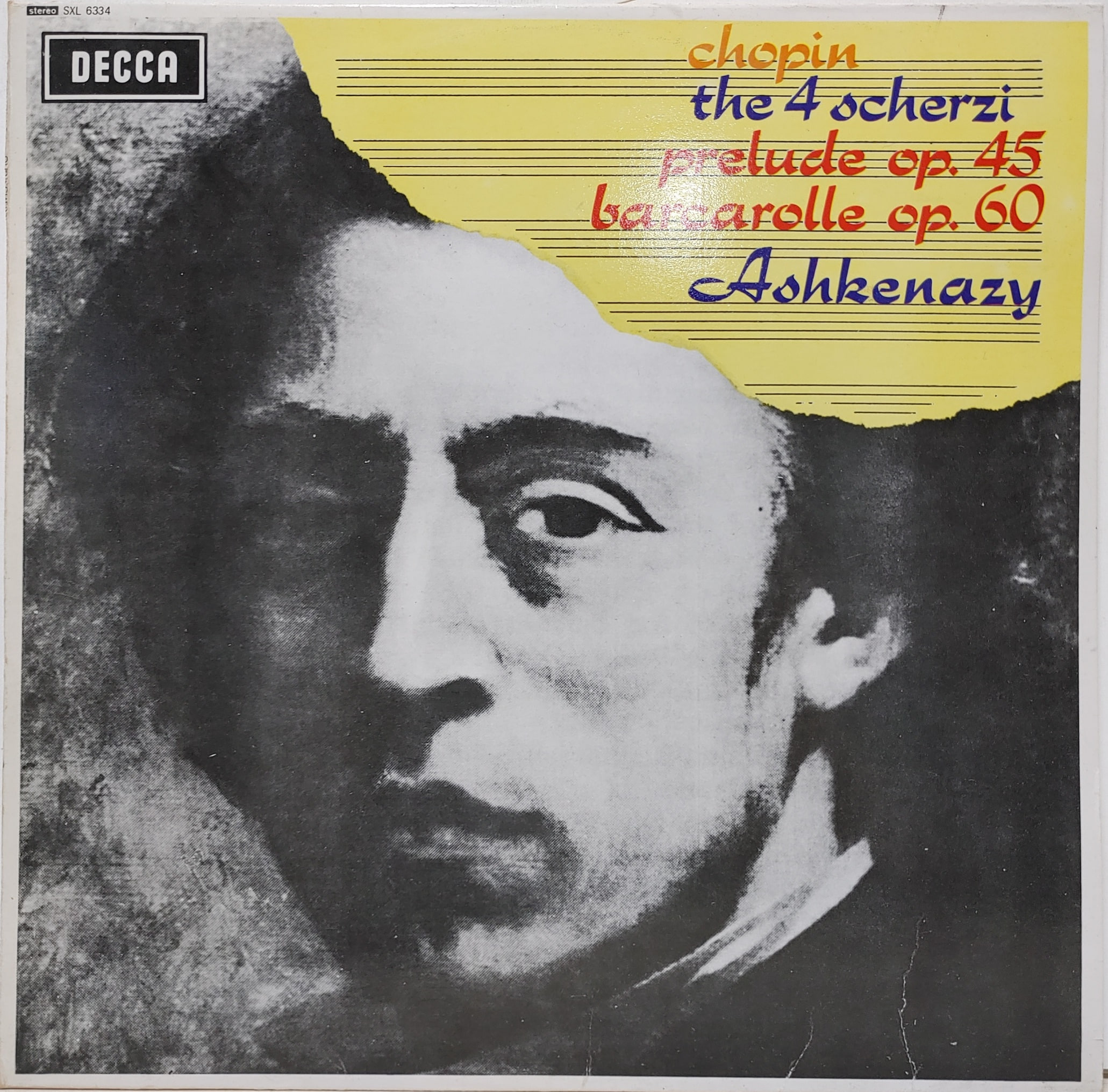 Chopin / The 4 Scherzi, Prelude, Op.45, Barcarolle, Op.60 Vladimir Ashkenazy