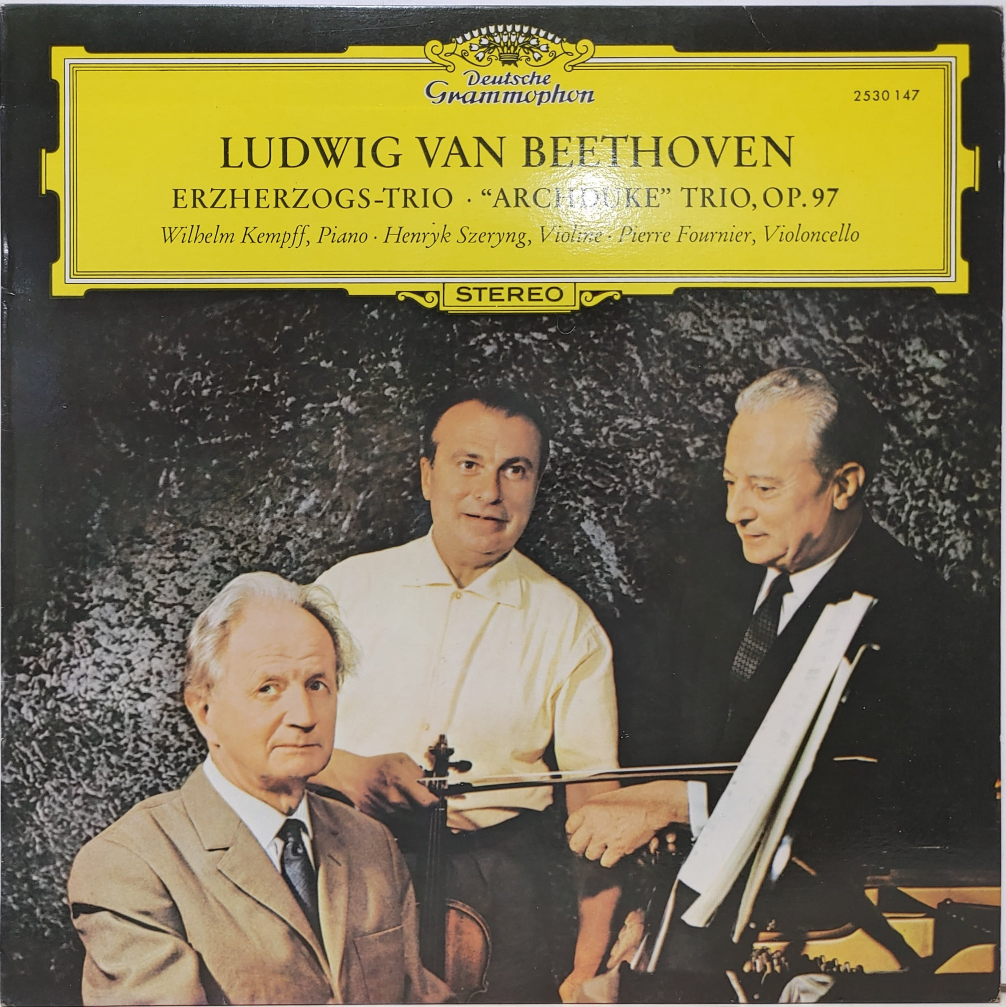 Beethoven / &quot;Archduke&quot; Trio, Op.97 Wilhelm Kempff Henryk Szeryng Pierre Fournier