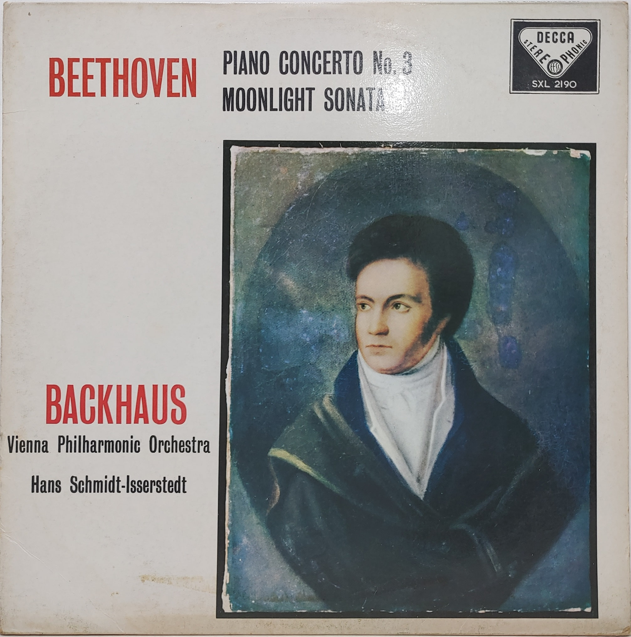 Beethoven / Piano Concerto No.3 Moonlight Sonata Backhaus
