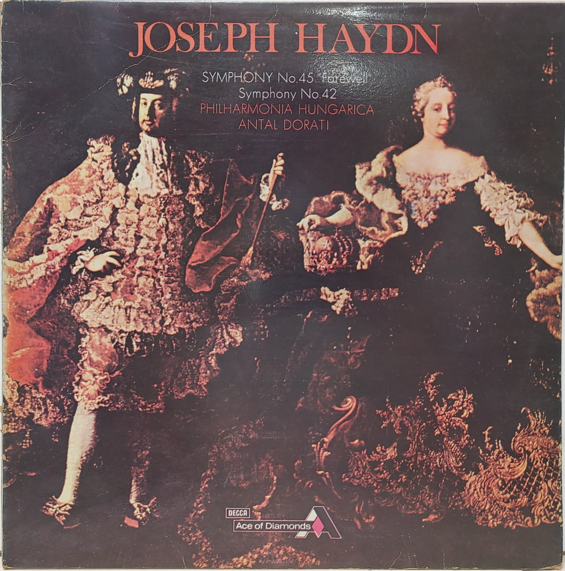 JOSEPH HAYDN / Symphony No.45 &#039;Farewell&#039;, No.42 ANTAL DORATI