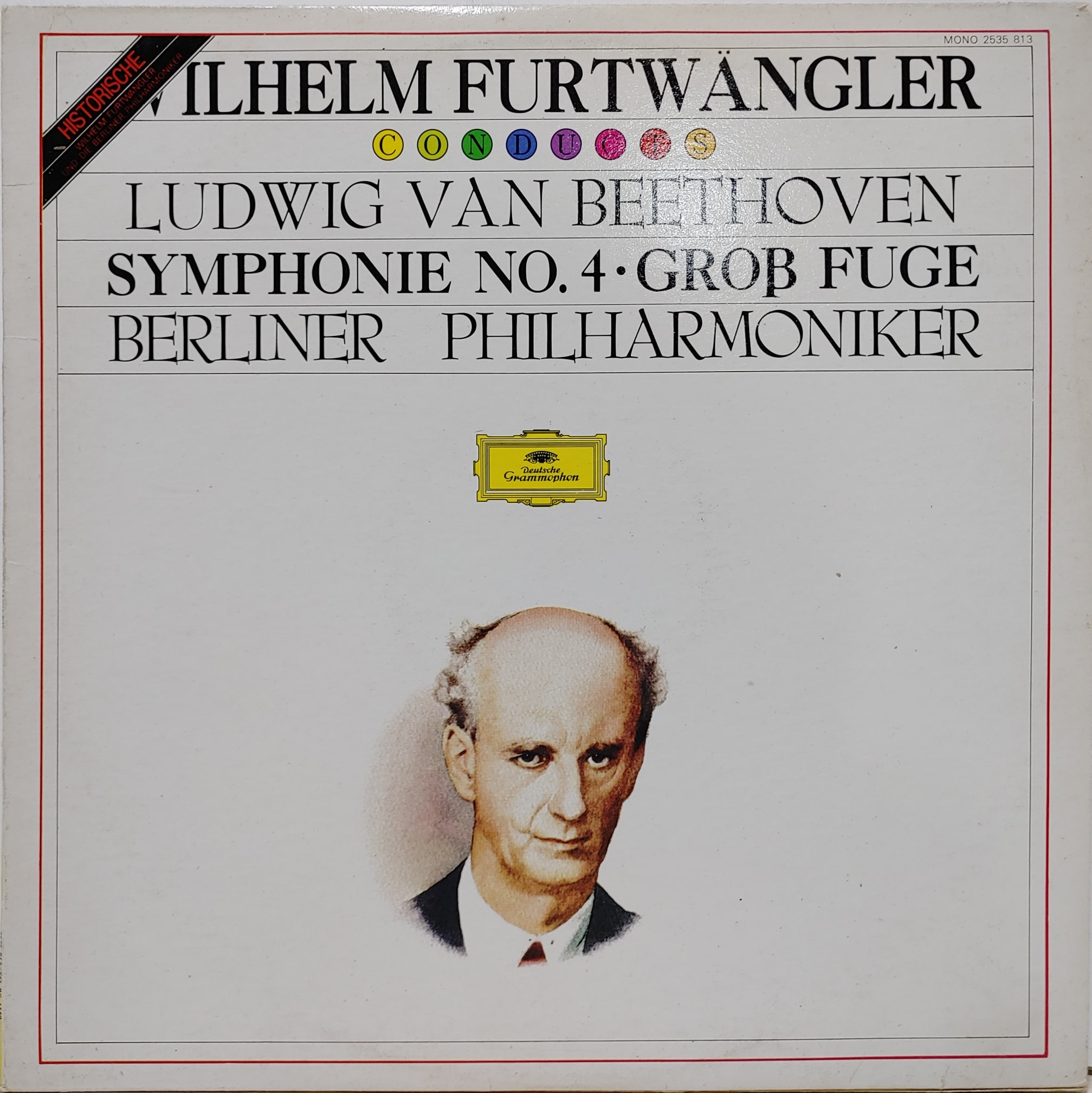 Beethoven / Symphonie No.4, Grose Fuge Wilhelm Furtwangler