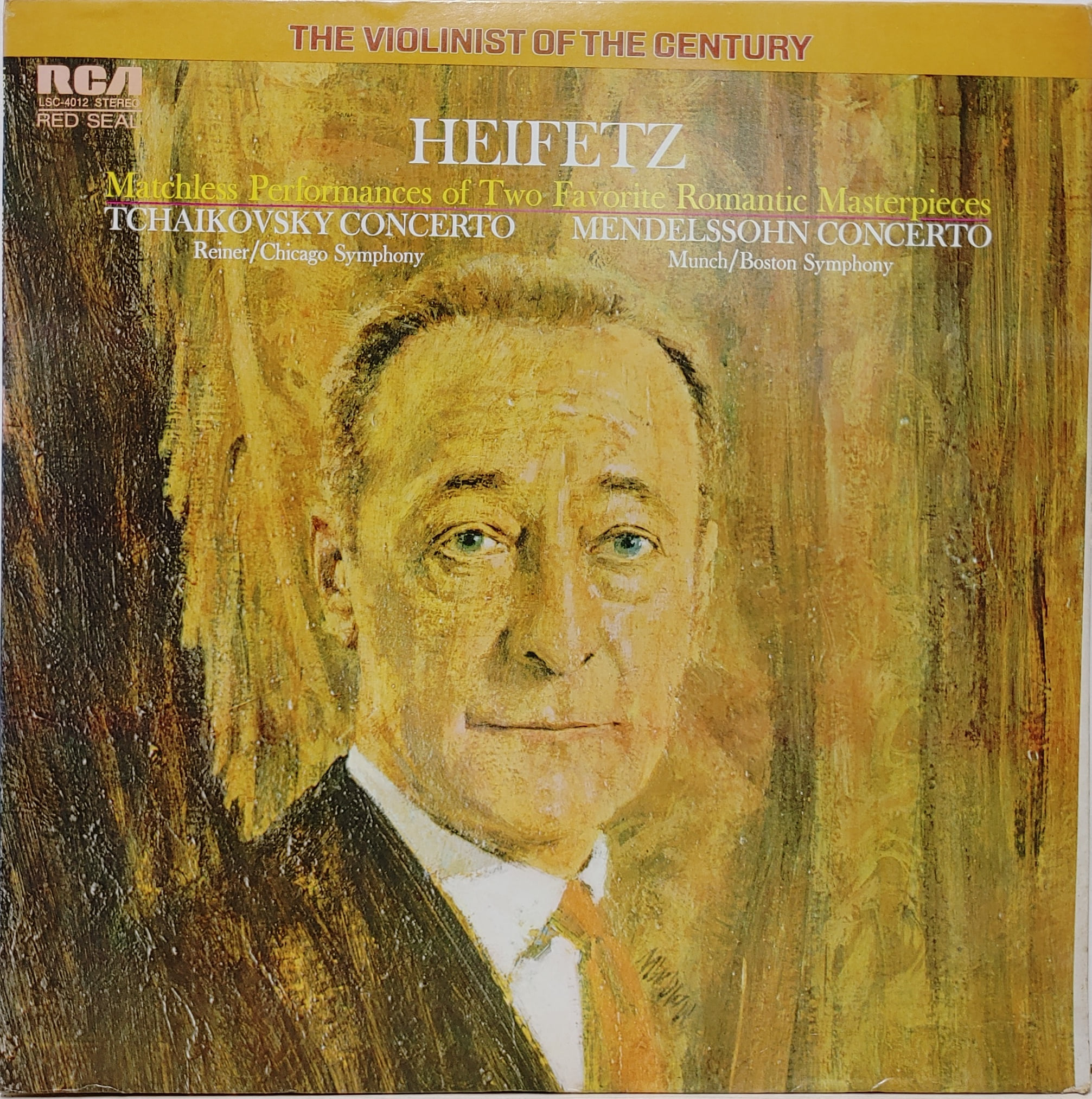 Mendelssohn Tchaikovsky / Concerto Jascha Heifetz