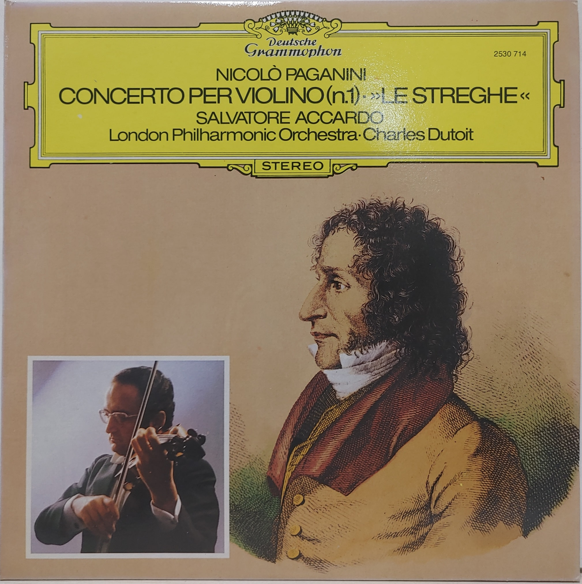 Paganini / Concerto Per Violino (N.1), &quot;Le Streghe&quot; Salvatore Accardo Charles Dutoit