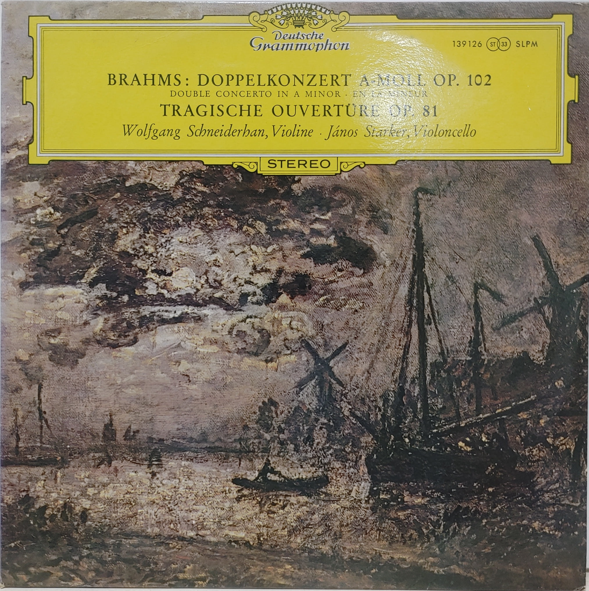 Brahms / Doppelkonzert A-Moll Op. 102 Wolfgang Schneiderhan Janos Starker