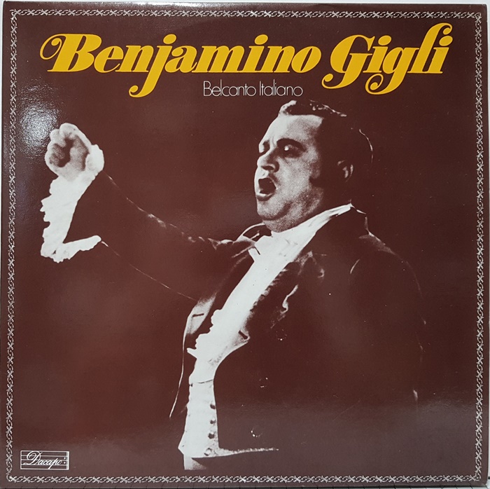 BENJAMINO GIGLI / BELCANTO ITALIANO 2LP(GF)