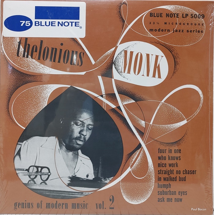Thelonious Monk / Genius Of Modern Music vol.2 10inch(수입 미개봉)