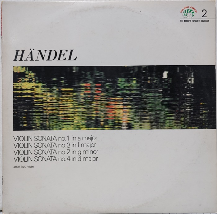 HANDEL / VIOLIN SONATA no.1 in a major