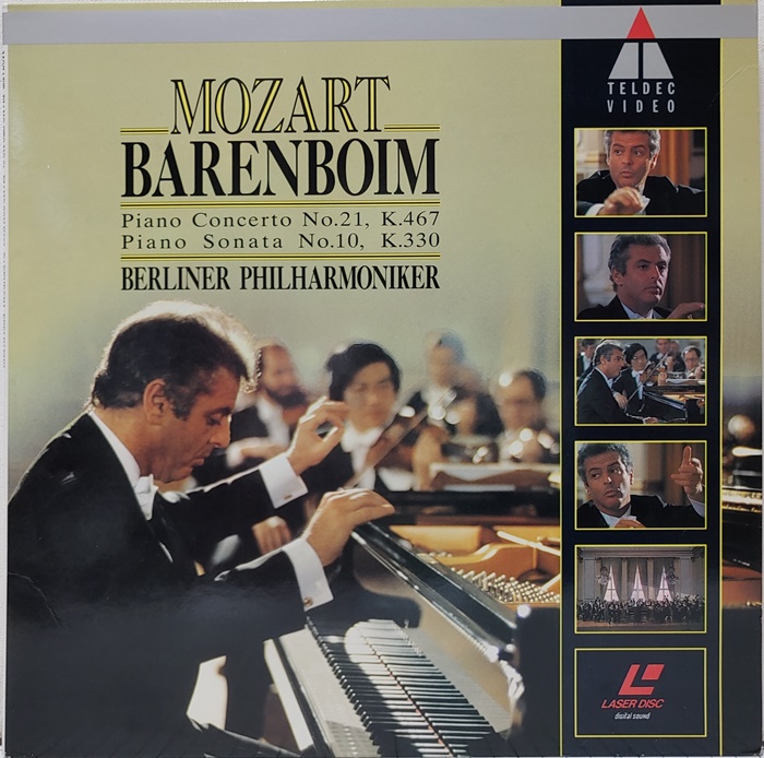 MOZART BARENBOIM : Piano Concerto No.21, K.467 Piano Sonata No.10, K.330(수입)