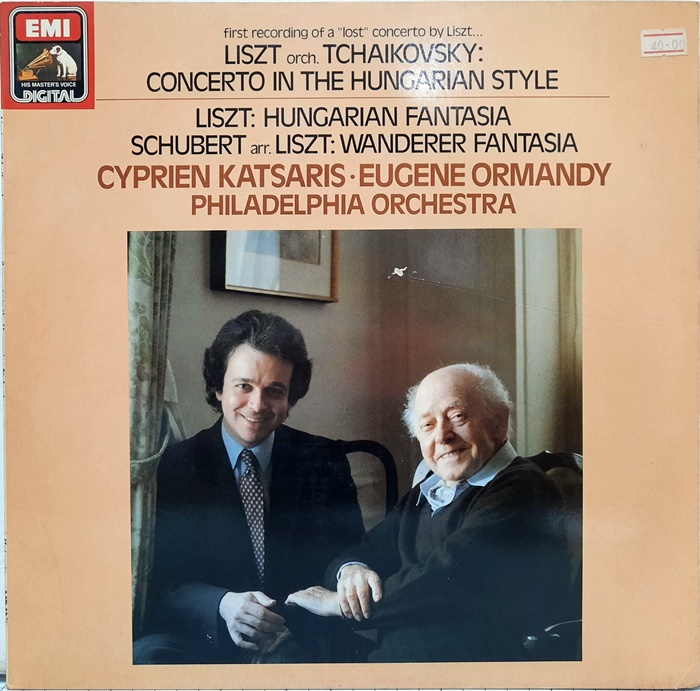 Cyprien Katsaris / Franz Liszt Tchaikovsky(수입)
