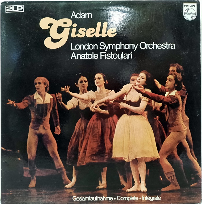 Adam Giselle / London Symphony Orchestra ANATOLE FISTOULARI 2LP