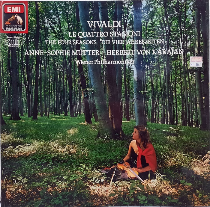Vivaldi : Le Quattro Stagioni / Anne-Sophie Mutter, Herbert Von Karajan(수입)