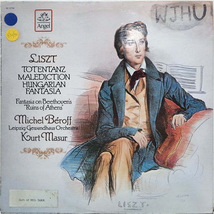 Liszt : Totentanz Michel Beroff Kurt Masur(수입)