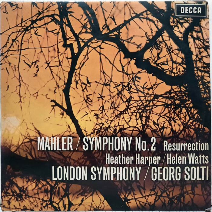 Mahler : Symphony No.2 Resurrection Georg Solti 2LP