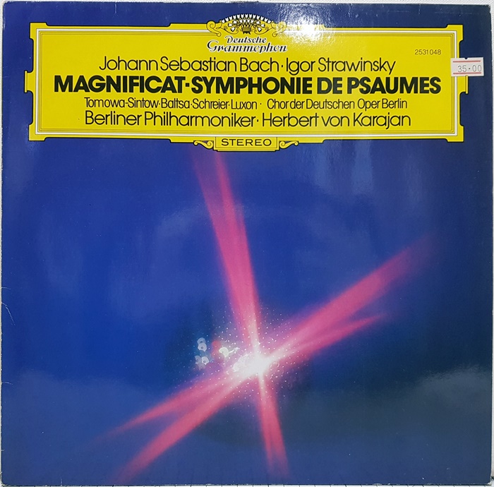 Johann Sebastian Bach Igor Strawinsky / MAGNIFICAT SYMPHONIE DE PSAUMES(수입)