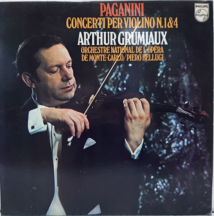 Paganini / Concerti Per Violino N.1 &amp; 4 Arthur Grumiaux