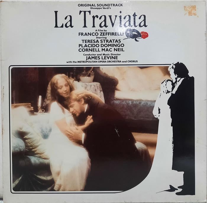 La Traviata ost / James Levine w/h The Metropolitan Opera Orchestra and Chorus 2LP(GF)(수입)