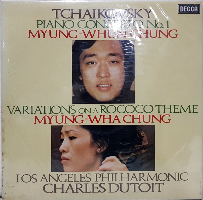 TCHAIKOVSKY PIANO CONCERTO NO.1 / Myung-Whun Chung Myung-Wha Chung 정명훈 정명화(미개봉)