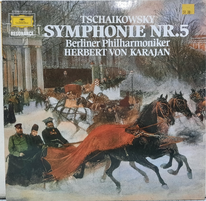 TSCHAIKOWSKY : SYMPHONIE NR.5 Herbert von Karajan(수입)
