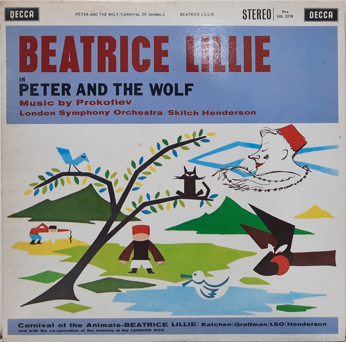 BEATRICE LILLIE / PETER AND THE WOLF