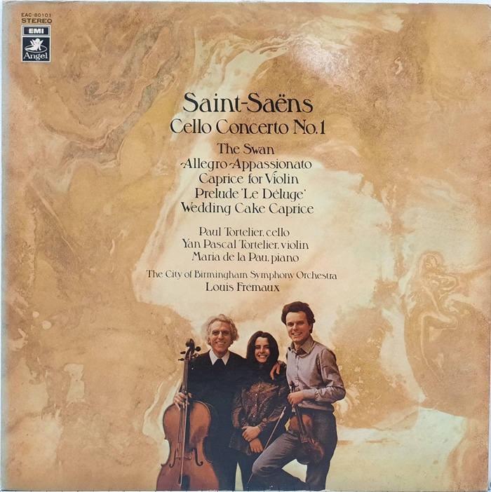 Paul Tortelier : Saint-Saens / Cello Concerto No.1(수입)