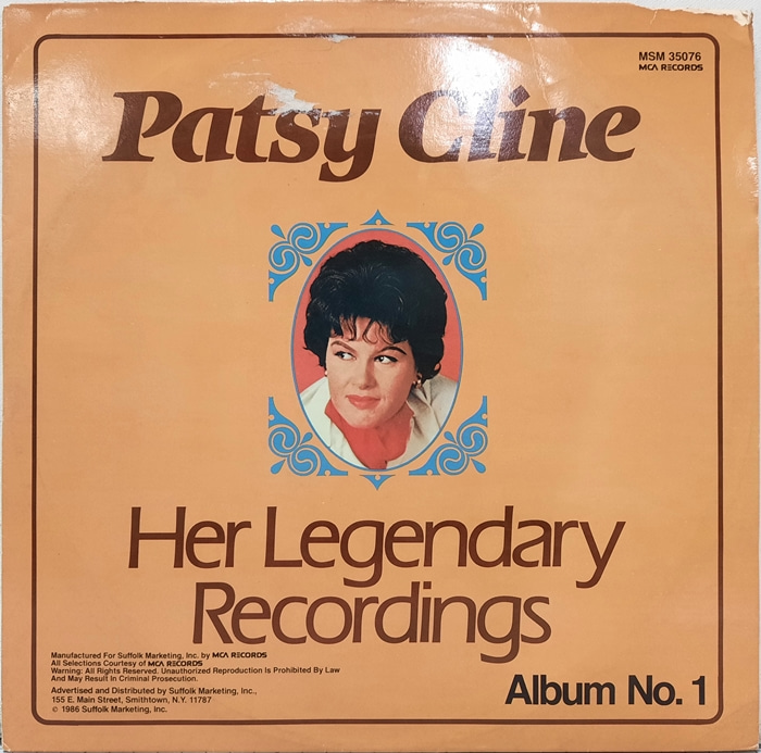 Patsy Cline / Her Legendary Recordings(수입)