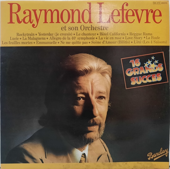 Raymond Lefevre / 16 GRANDS SUCCES