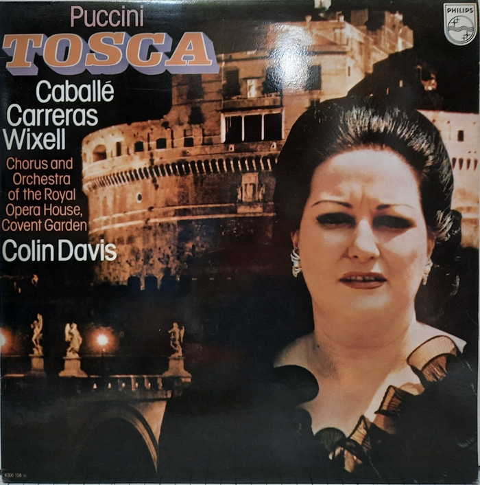 PUCCINI TOSCA / CABALLE CARRERAS WIXELL 2LP
