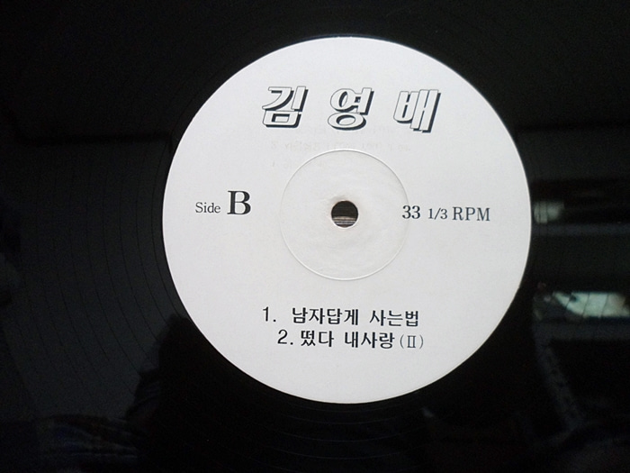 김영배 ~남자답게 사는법 (DJ PR음반)
