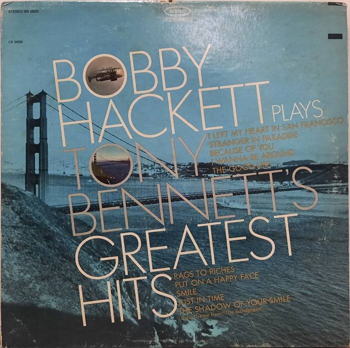 BOBBY HACKETT PLAYS TONY BENNETT&#039;S GREATEST HITS(수입)