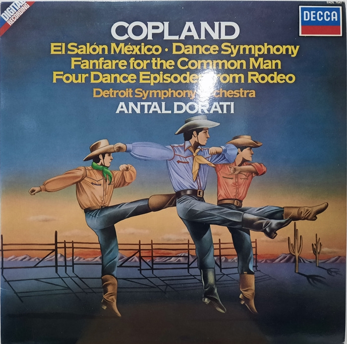 COPLAND / Dance Symphony, El Salon Mexico, Fanfare for the Common Man, Rodeo Antal Dorati