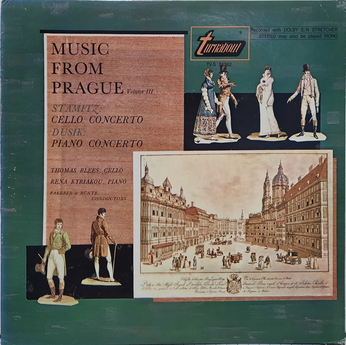 MUSIC FROM PRAGUE / STAMITZ : CELLO CONCERTO DUSIK : PIANO CONCERTO(수입)