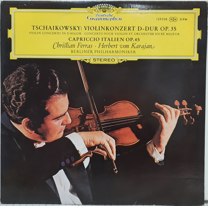 Tchaikovsky : Violinkonzert D dur Op.35, Capriccio Italien Op.45 Christian Ferras