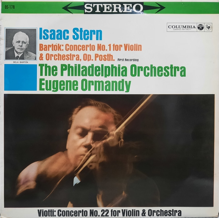 Isaac Stern /  Bartok : Concerto No.1 for Violin &amp; Orchestra, Op. Posth.(수입)