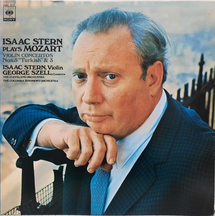 ISAAC STERN / PLAYS MOZART VIOLIN CONCERTOS Nos.5 &quot;TURKISH&quot;&amp;3 GEORGE SZELL(수입)