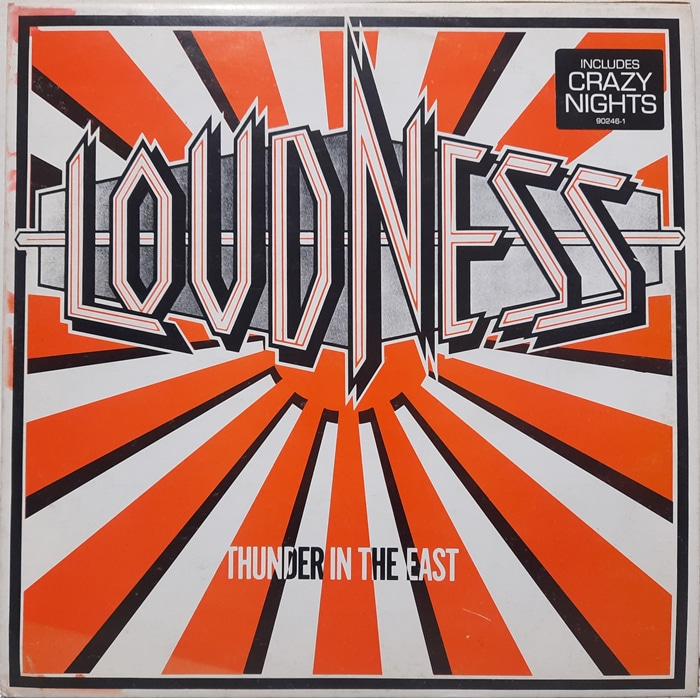 LOUDNESS / THUNDER IN THE EAST CRAZY NIGHTS(수입카피음반)