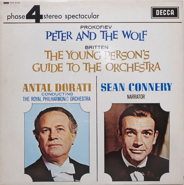 PROKOFIEV : PETER AND THE WOLF / BRITTEN ANTAL DORATI SEAN CONNERY