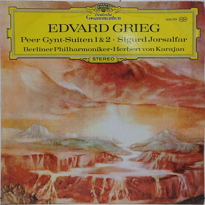EDVARD GRIEG / PEER GYNT-SUITEN 1 &amp; 2 HERBERT VON KARAJAN
