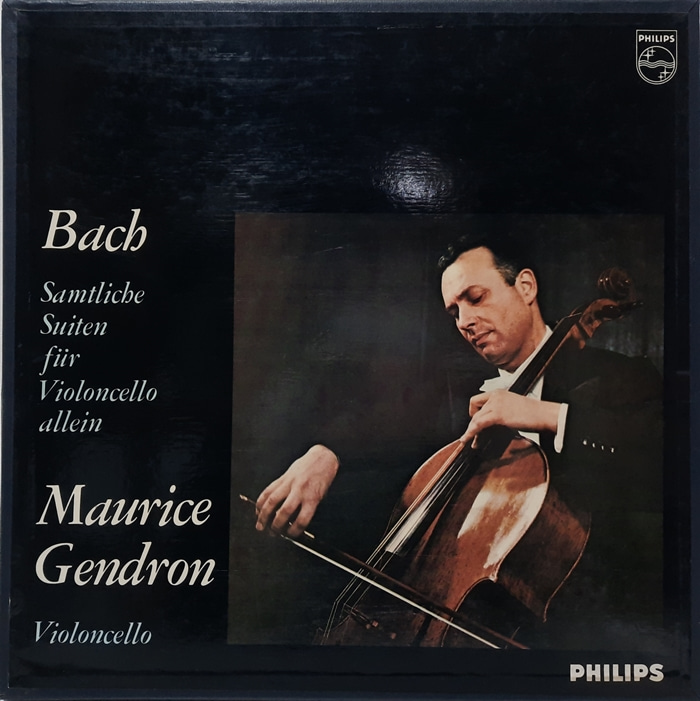 Bach / Suite For Cello Solo Maurice Gendron(박스) 3LP