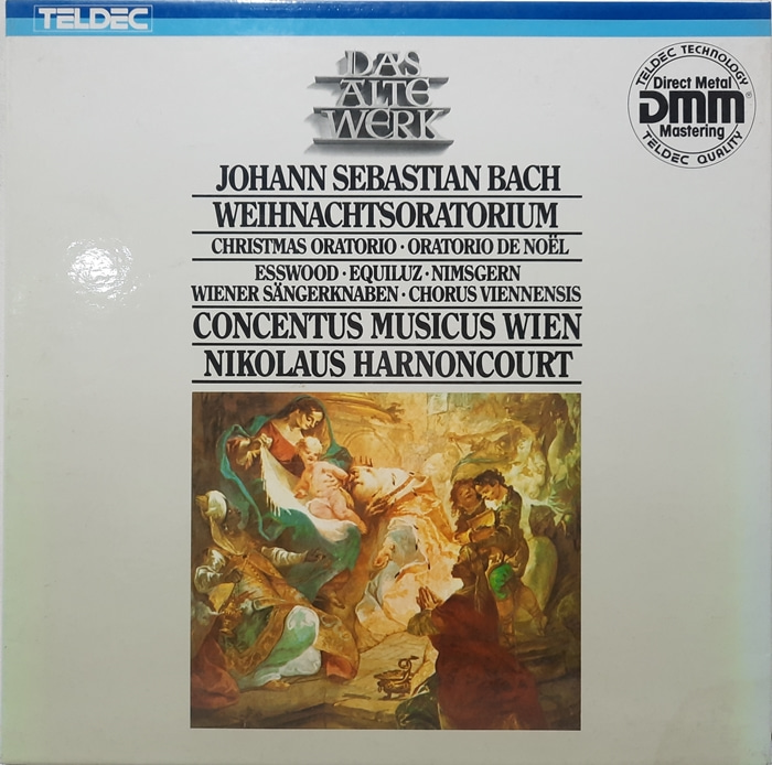 Bach / Christmas Oratorio Nicolaus Harnoncourt(박스) 3LP