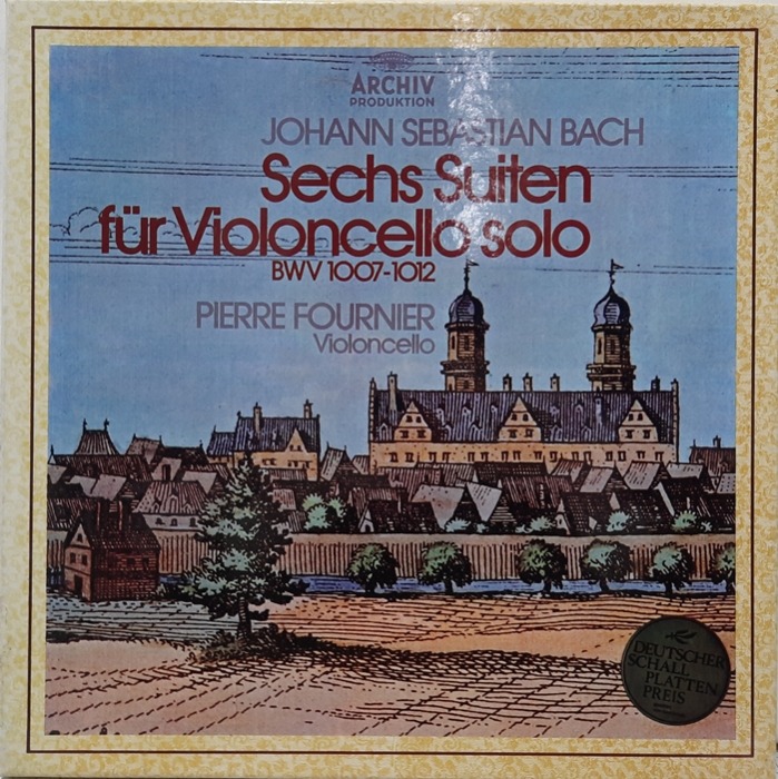 BACH / Sechs Suiten fur Violoncello solo BMV 1007-1012(박스) 3LP