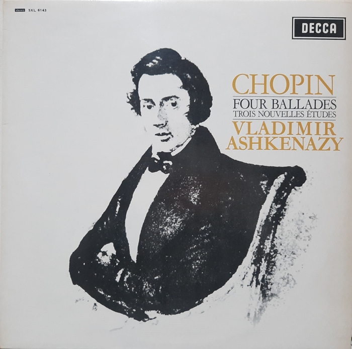 CHOPIN / Four Ballades Trois Nouvelles Etudes Vladimir Ashkenazy