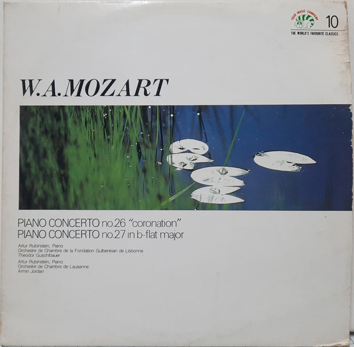 MOZART / PIANO CONCERTO no.26 no.27