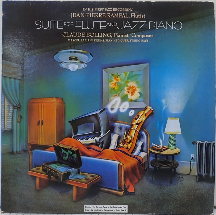 JEAN-PIERRE RAMPAL CLAUDE BOLLING / SUITE FOR FLUTE AND JAZZ PIANO
