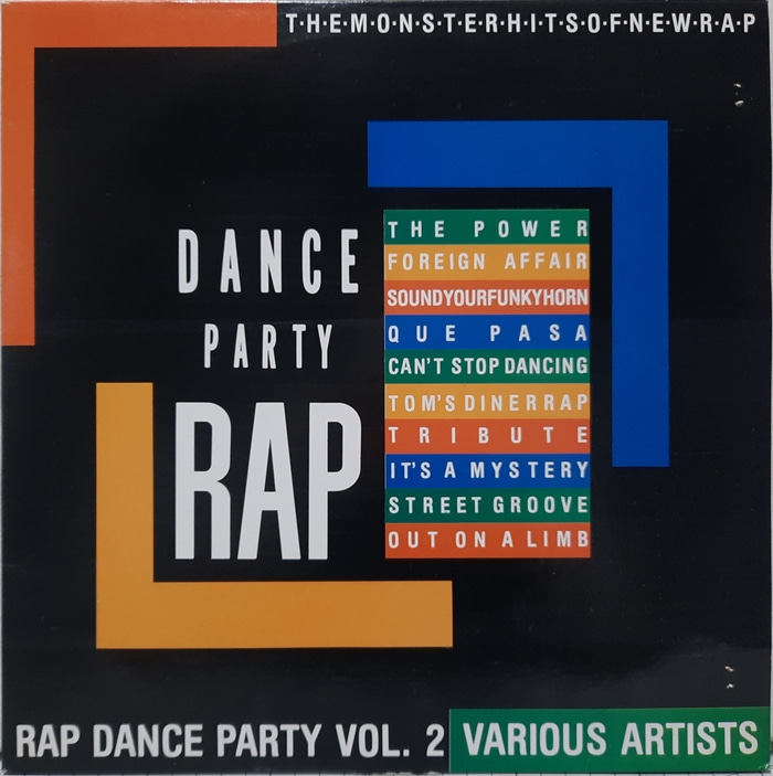 RAP DANCE PARTY VOL.2 / The Power Tom&#039;s Diner Rap