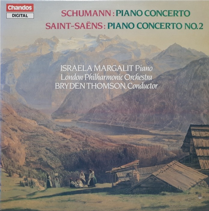 Schumann : Piano Concerto &amp; Saint-Saens : Piano Concerto No.2 / Israela Margalit play the piano Bryden Thomson