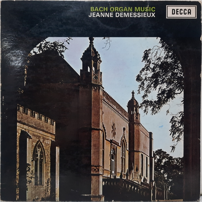 BACH ORGAN MUSIC / JEANNE DEMESSIEUX