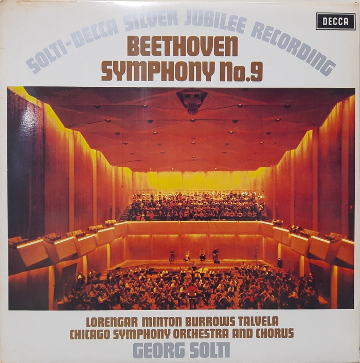 BEETHOVEN / Symphony No.9 &quot;합창&quot; Georg Solti 2LP(GF)