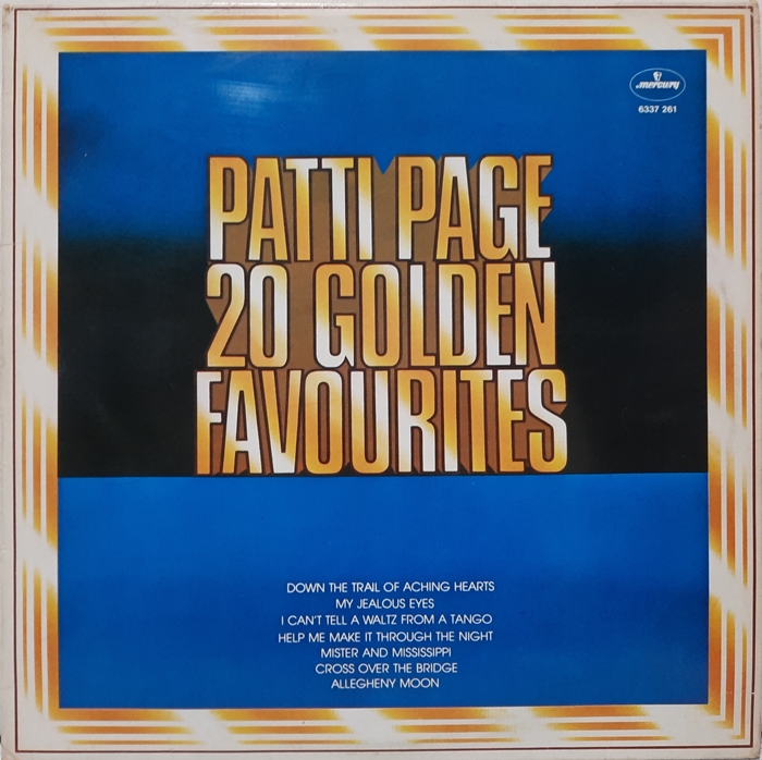 PATTI PAGE / 20 GOLDEN FAVORITES